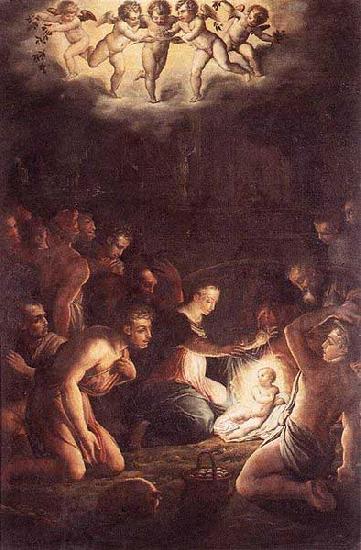 Giorgio Vasari The Nativity China oil painting art